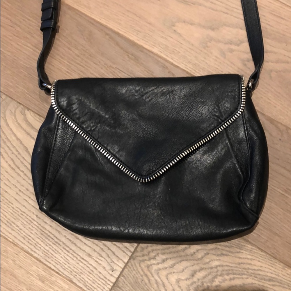 Halogen leather handbag